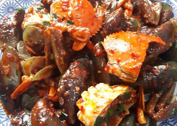 Kerang Hijau Saus Tiram