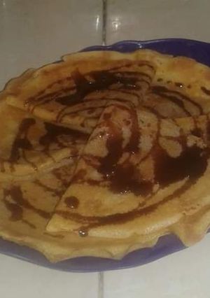 Foto resep Crepes susu coklat