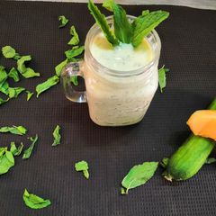 Cucumber smoothie A picture of Cucumber smoothie.