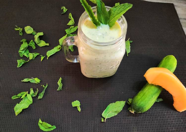 How to Prepare Quick Cucumber smoothie