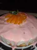 Pastel griego de yogurt