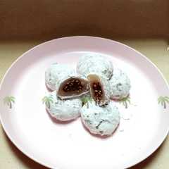 Mochi coklat wijen 🍡 রেসিপির প্রধান ছবি