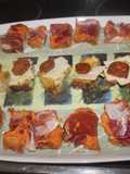 Cenando jamón y queso