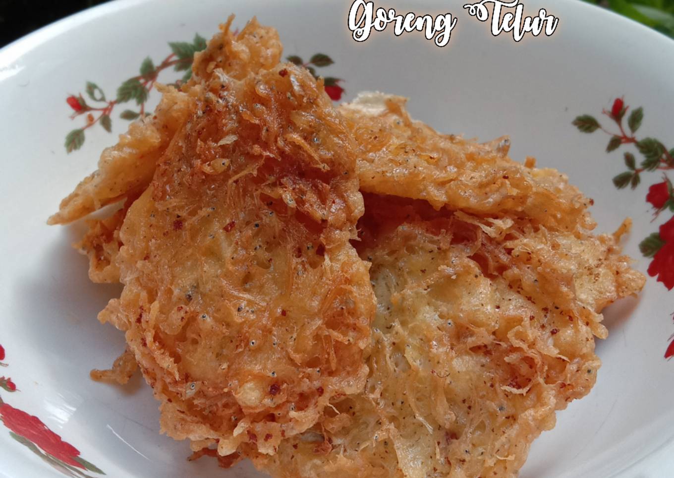 Teri Medan Goreng Telur