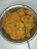 Malenge (Pumpkin) mixed with Matoke (Green Banana)
