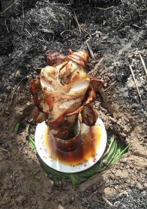 รูปของ ไก่อบฟาง (สูตรในตำนาน)