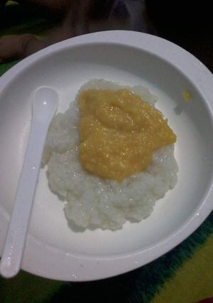 Foto resep Bubur Sup Labu Wortel - MPASI