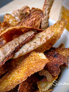 Una foto de 87.🥔Aperitivo o snack: piel frita de patata con Tex-Mex🍟