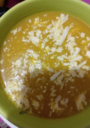 Una foto de Sopa crema de verduras