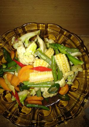 Foto resep Oseng" kembang kol