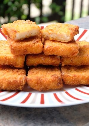 Foto resep Cheese n carrots chicken nuggets (homemade)