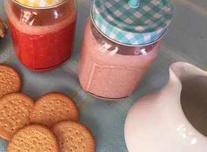 Foto principal de Smoothie de fresa y plátano