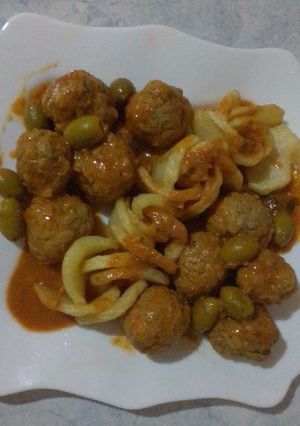 صورة لوصفة مثوم باللحم المفروم