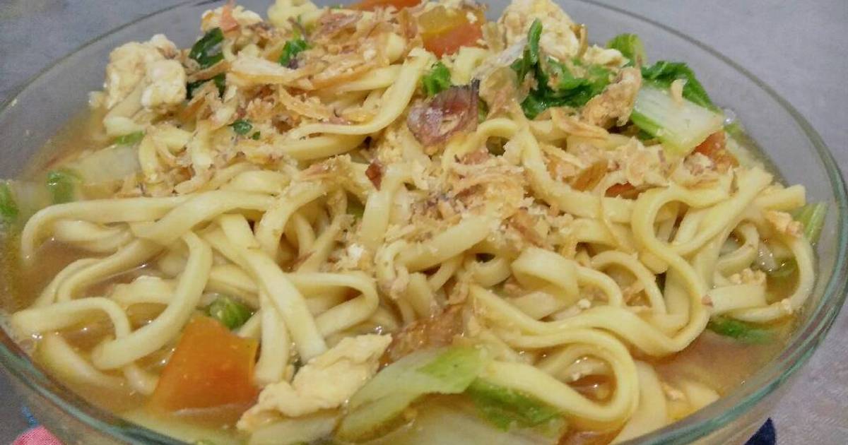 Resep Mie Rebus Oriental Oleh Aisyah Humairah Cookpad