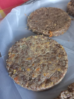 Una foto de Hamburguesas de lentejas (riquísimas)