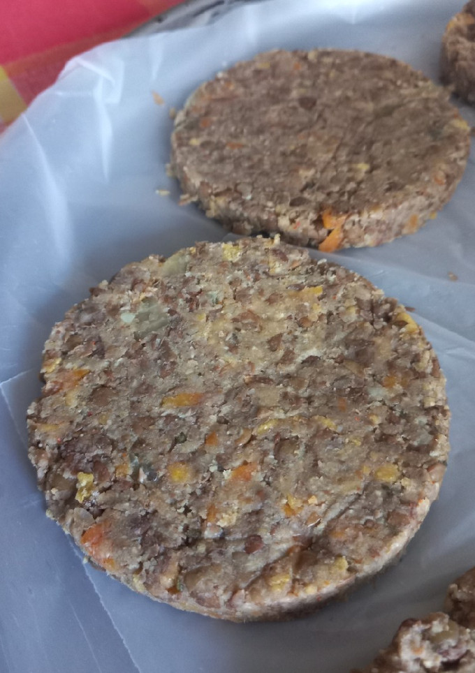 Una foto de Hamburguesas de lentejas (riquísimas)