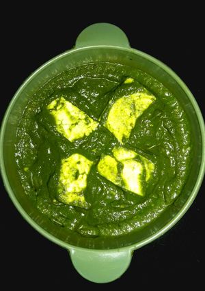 પાલક પનીર ની સબ્જી (Palak Paneer Sabji Recipe In Gujarati) રેસીપી મુખ્ય ફોટો