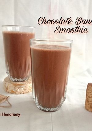 Foto resep Chocolate Banana Smoothie 🍌