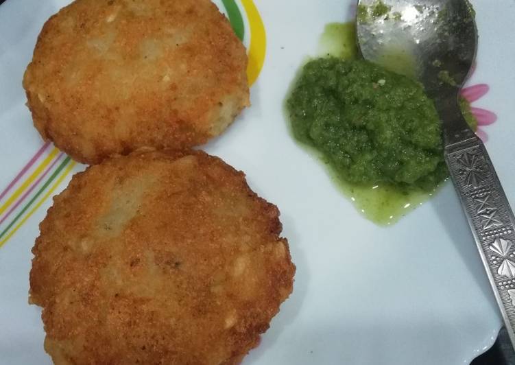 How to Prepare Super Quick Homemade Potato Poha tikki