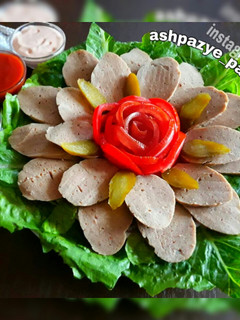 عکسی از دستور سوسیس خونگی 🌸