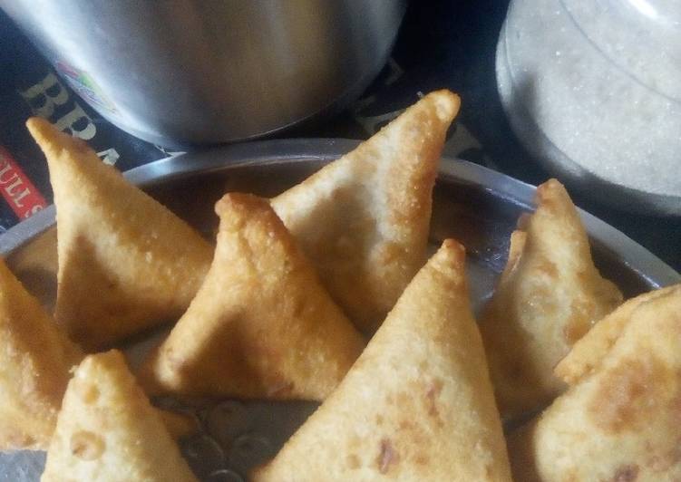 Beef samosas