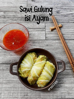 Foto resep Sawi Gulung isi Ayam