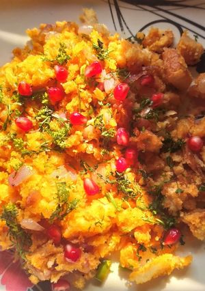 ब्रेड उपमा (bread upma recipe in marathi) रेसिपी चे मुख्य फोटो 