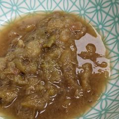 A picture of Gooseberry compote.