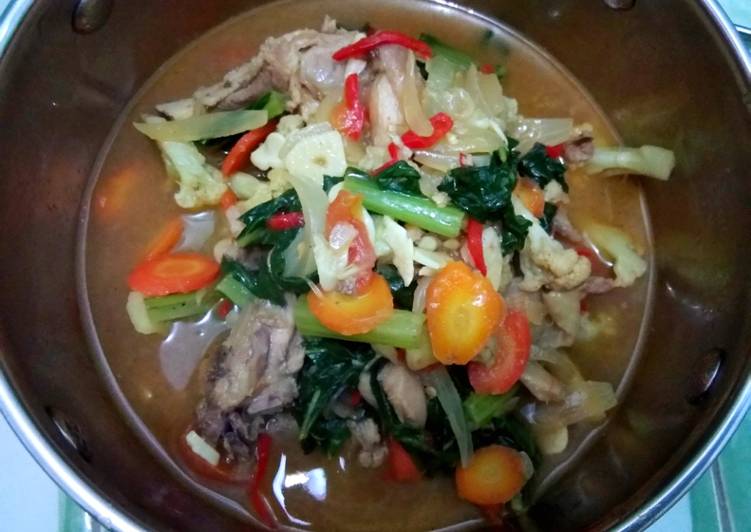 Resep Sup Ayam Saus Tiram Anti Gagal