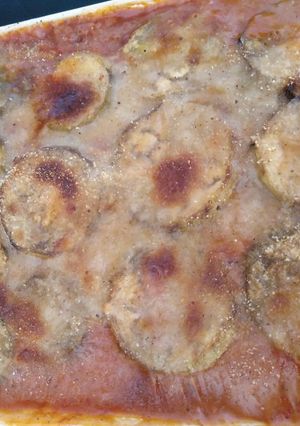 Una foto de Moussaka vegana