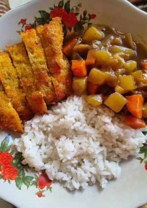 Foto resep Chicken Katsu Curry