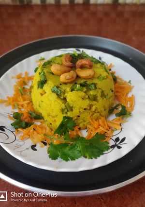 स्वादिष्ट वेजिटेबल उपमा (swadist vegetable upma recipe in Hindi) रेसिपी मुख्य फोटो