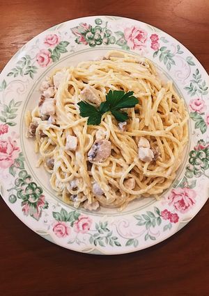 Foto resep Spaghetti Carbonara Simple