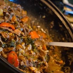 Soy beef fillet with vegetables 🥦🥕 A picture of Soy beef fillet with vegetables 🥦🥕.