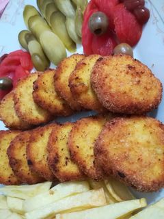 عکسی از دستور ناگت مرغ