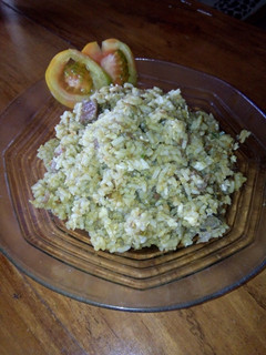 Foto resep Nasi goreng ijo kambing