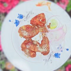 Tandoori fry chicken A picture of Tandoori fry chicken.