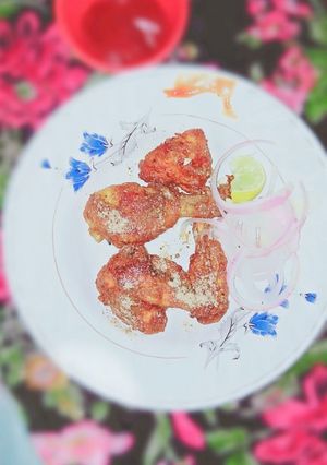 A picture of Tandoori fry chicken.
