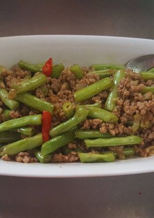 Foto resep Tumis buncis daging