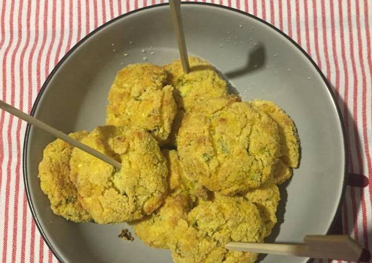 Polpette di quinoa, feta e zucchine
