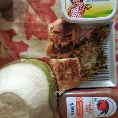 A picture of Pav bhaji.