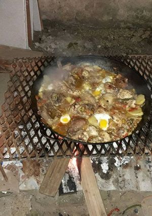 Una foto de Bifes al disco