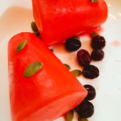 Watermelon lollies A picture of Watermelon lollies.