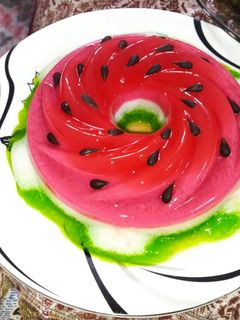 عکسی از دستور ژله یلدایی