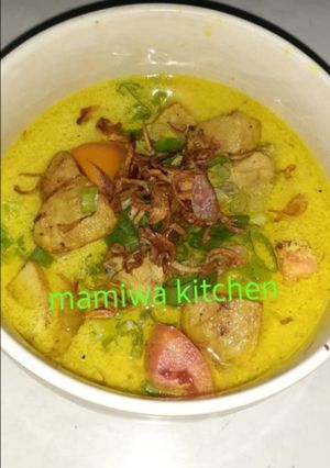 Foto resep Soto ayam betawi kuah susu santan