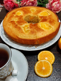عکسی از دستور کیک پرتقالی خوشمزه