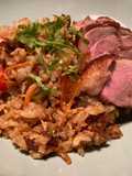 Cơm Rang (Arroz frito estilo vietnamita) con pato