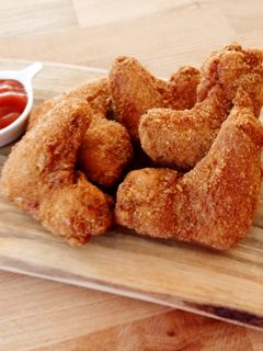 Pácolt, rántott csirkeszárny recept fotója