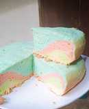 Bông lan 4 màu bằng nồi cơm điện