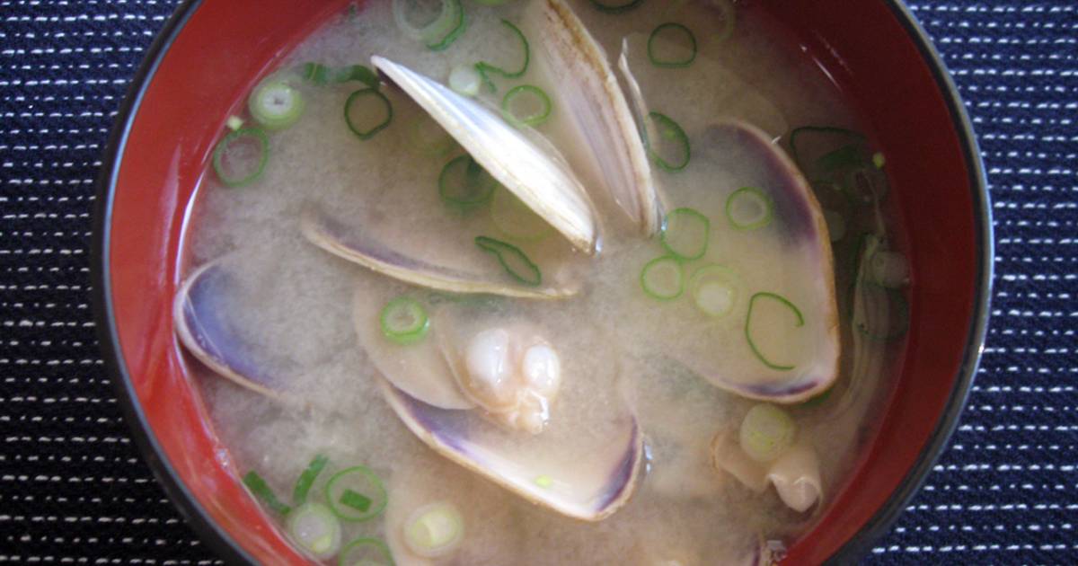 Clam Miso Soup Recipe By Hiroko Liston Cookpad